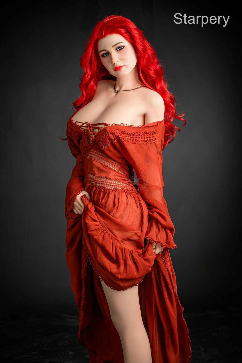Starpery Melisandre - Premium TPE Sexpuppe mit naturgetreuen Zügen - 11