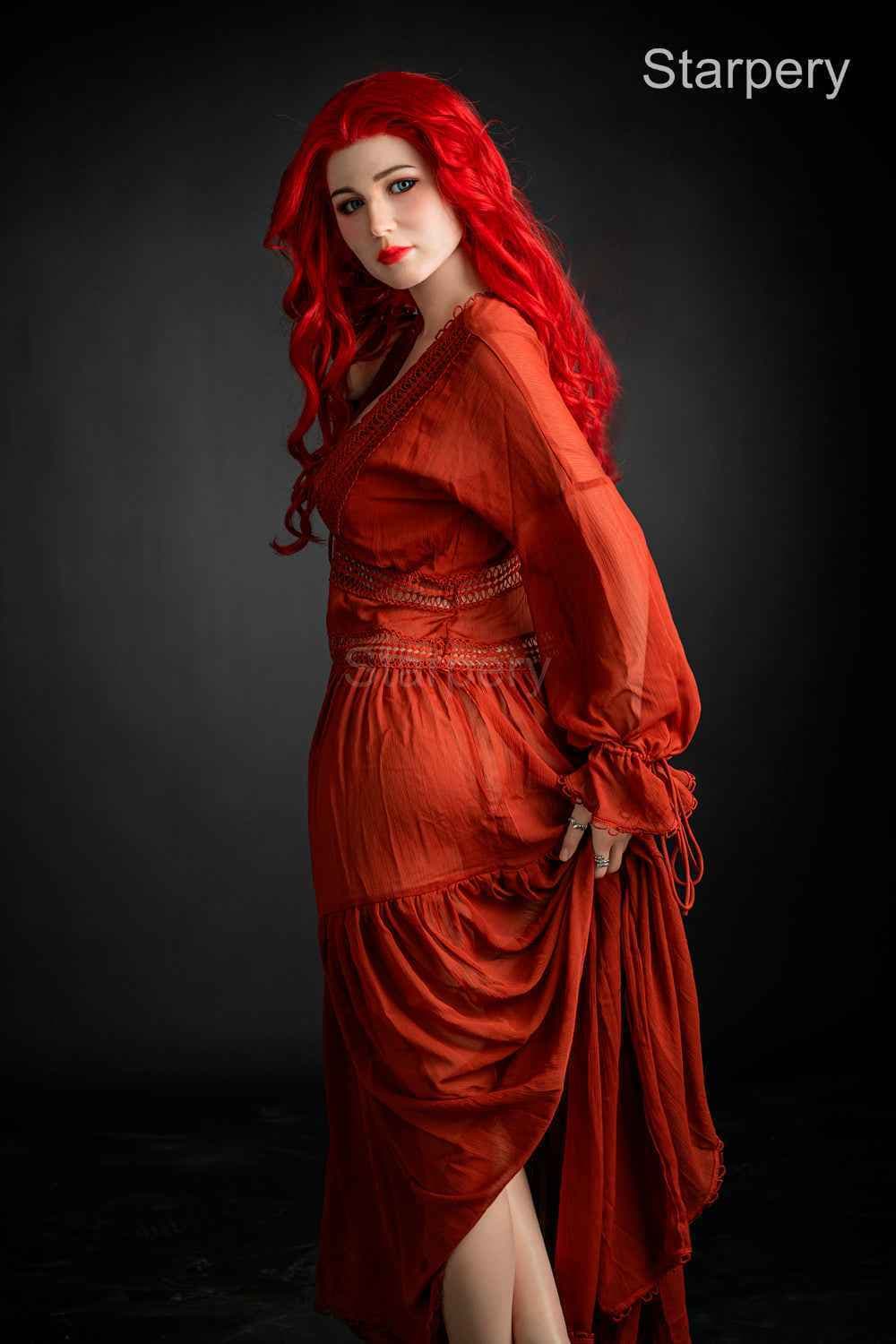 Starpery Melisandre - Premium TPE Sexpuppe mit naturgetreuen Zügen - 12