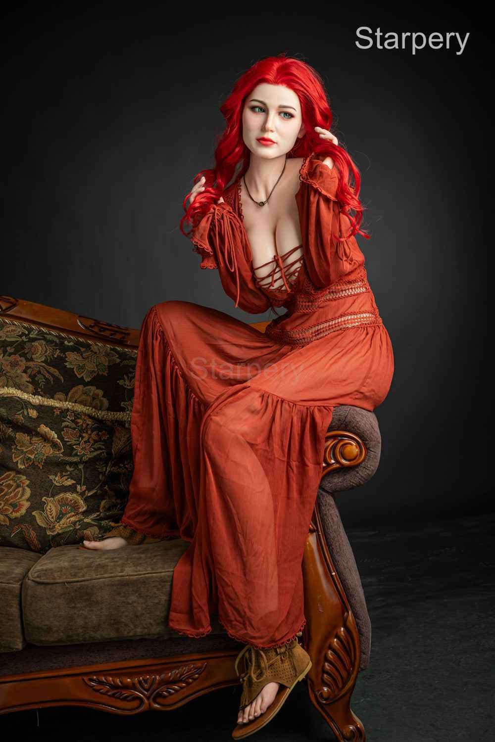 Starpery Melisandre - Premium TPE Sexpuppe mit naturgetreuen Zügen - 25