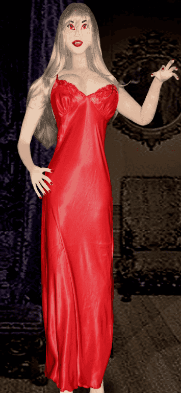 Teddy Babes Vampire Natasha - Poupée sexuelle fantastique aux yeux rouges - 4