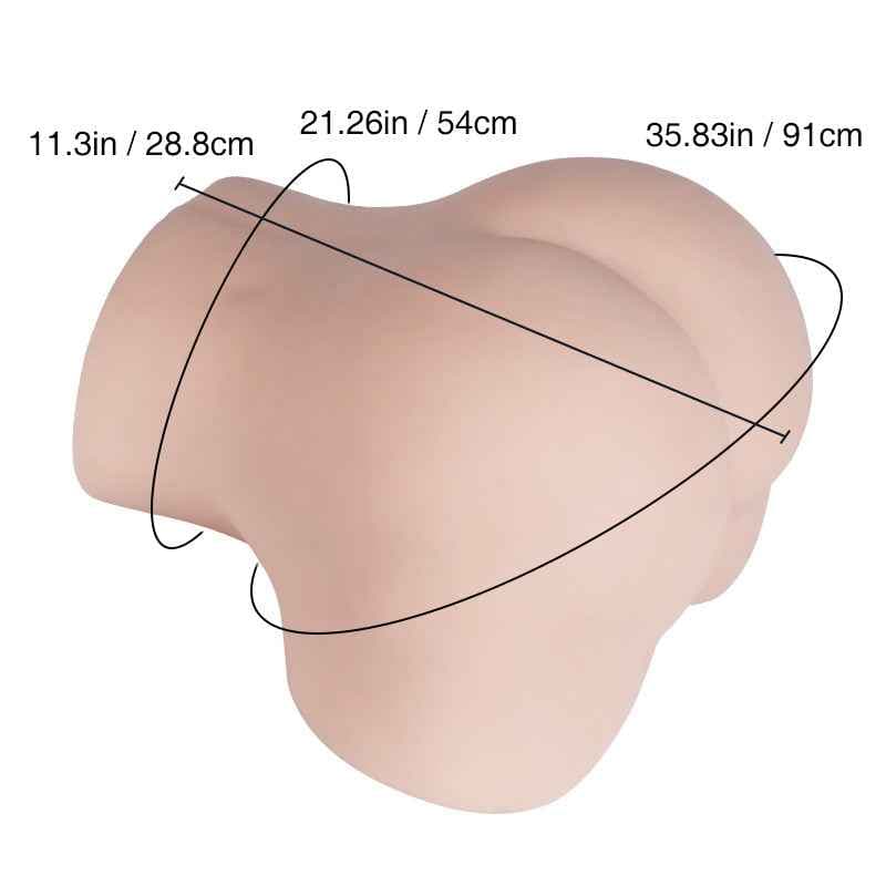 Tantaly Mia - Kompakter TPE Sex Torso - 4