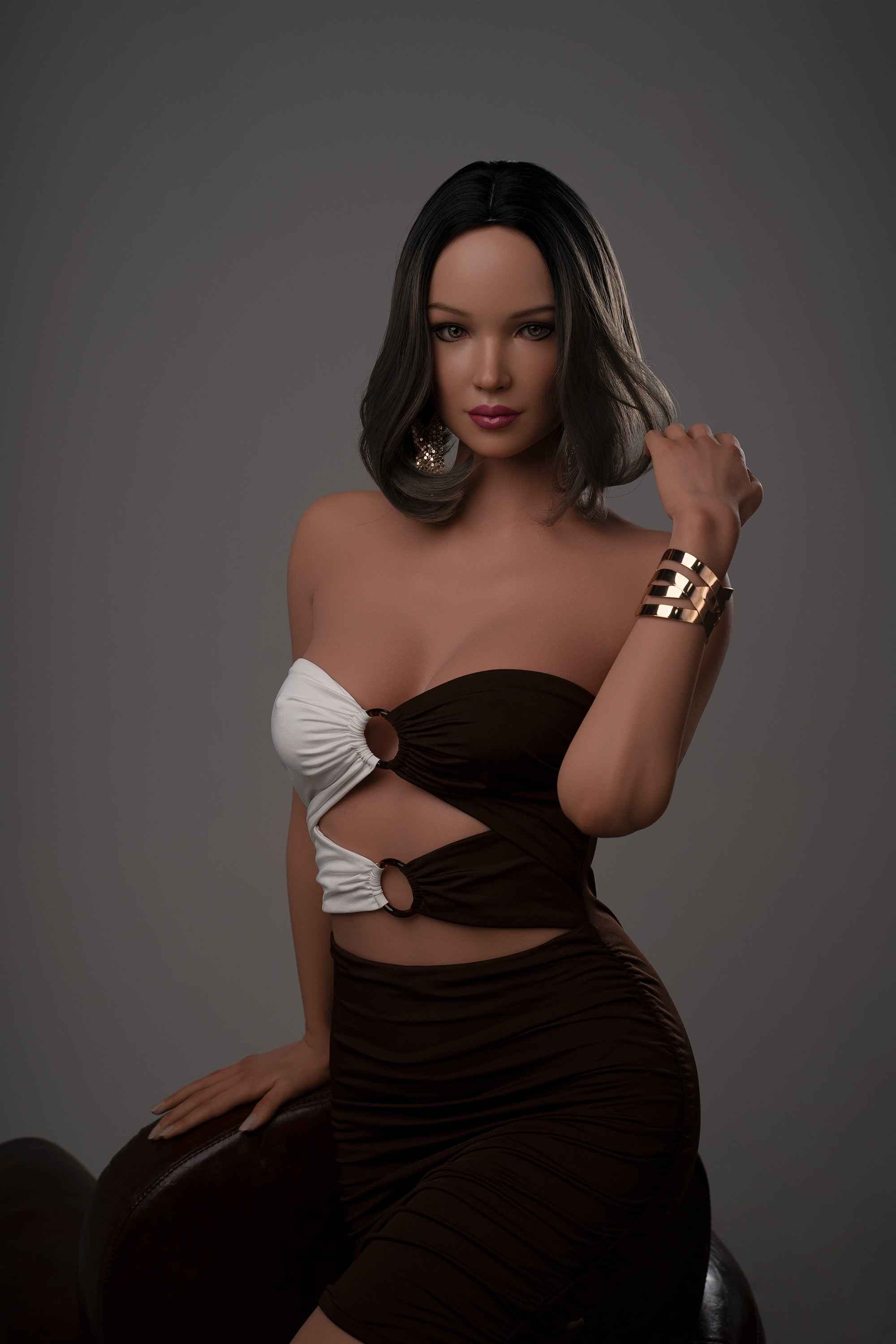 ZELEX Maja - Poupée sexuelle en silicone de première qualité avec des formes courbes - 10