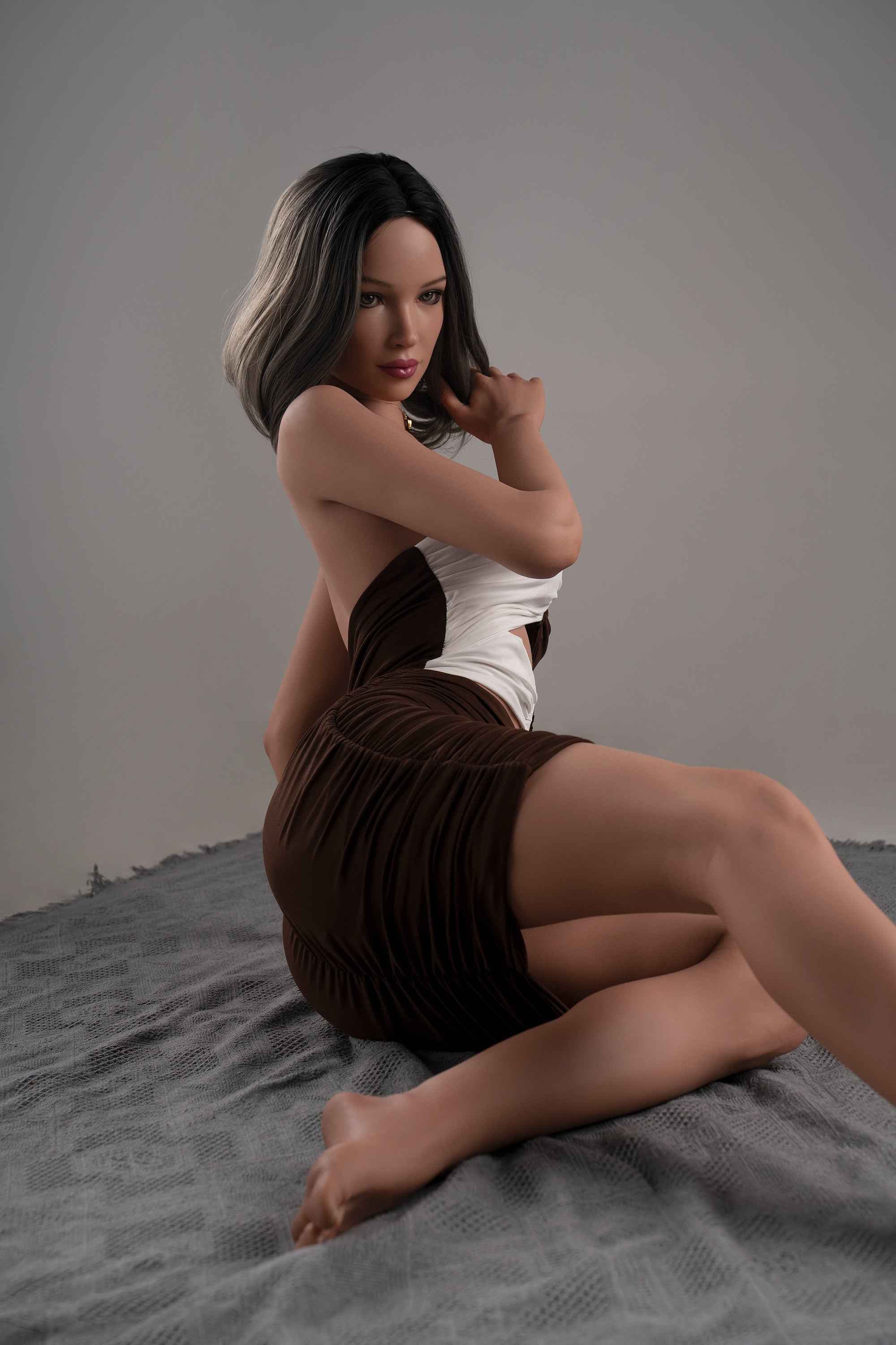 ZELEX Maja - Poupée sexuelle en silicone de première qualité avec des formes courbes - 14