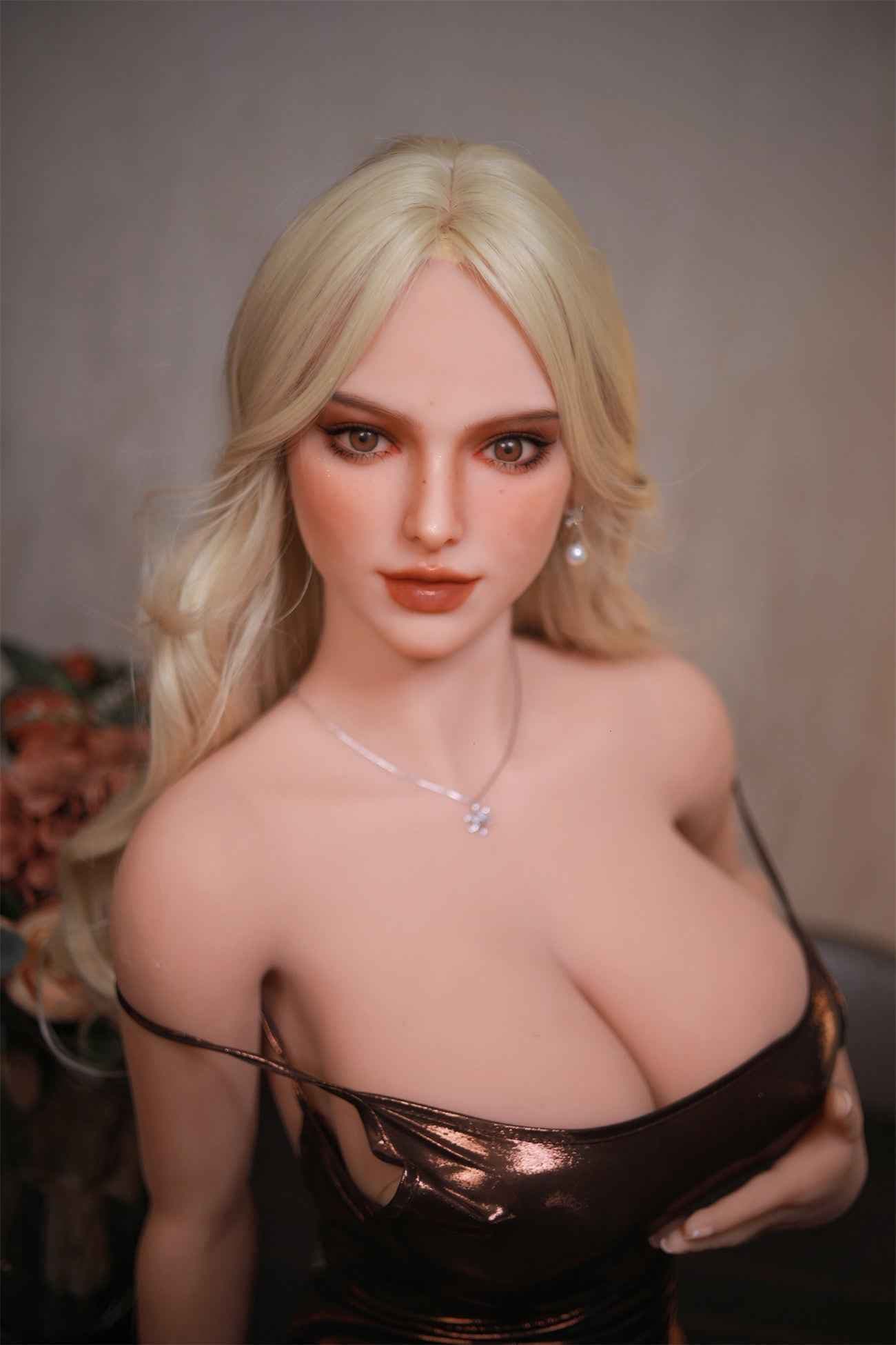 Firedoll Kasia - Curvy TPE sex doll with blonde hair - 25