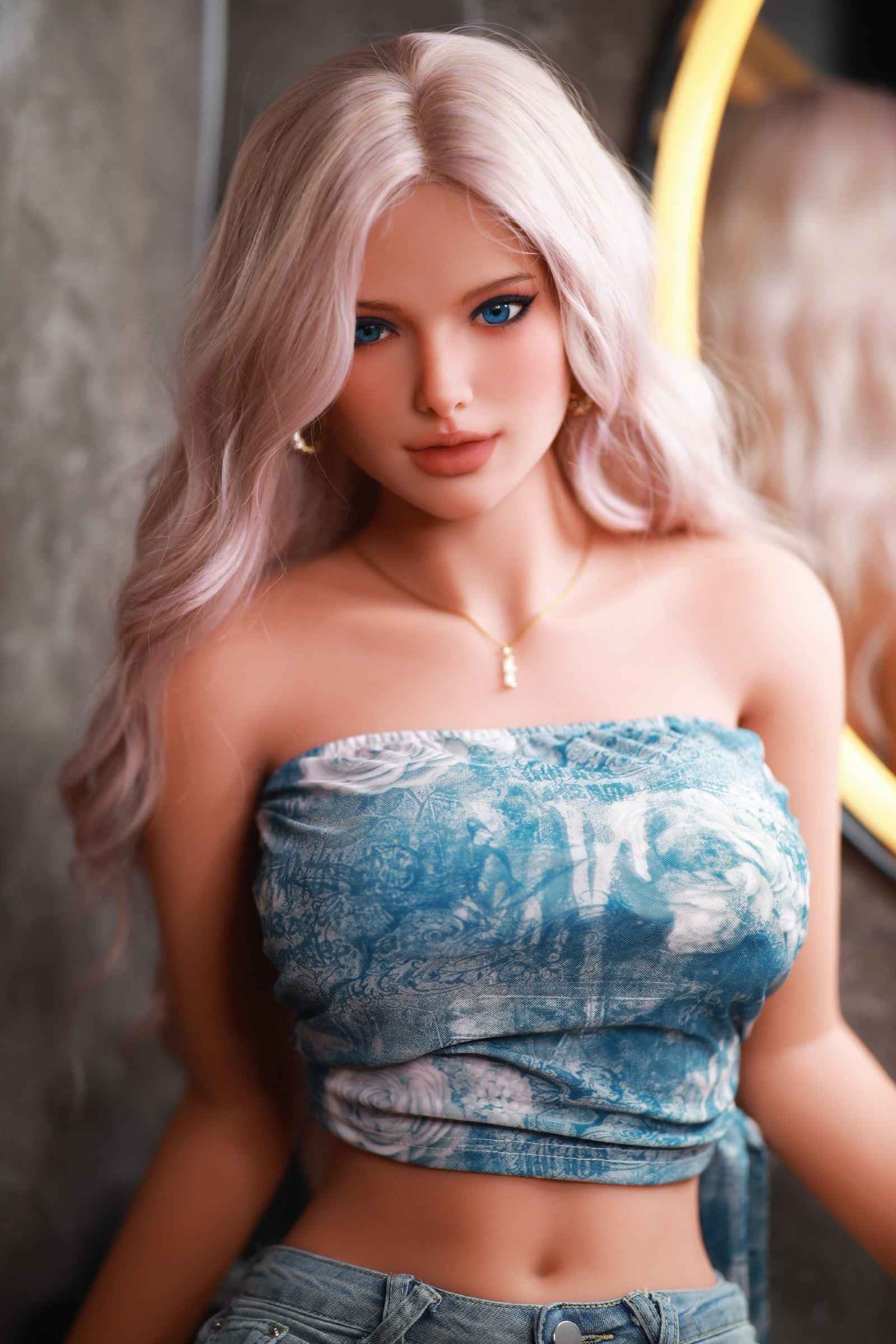 Firedoll Michelle - TPE Sexpuppe mit blonden Haaren - 22