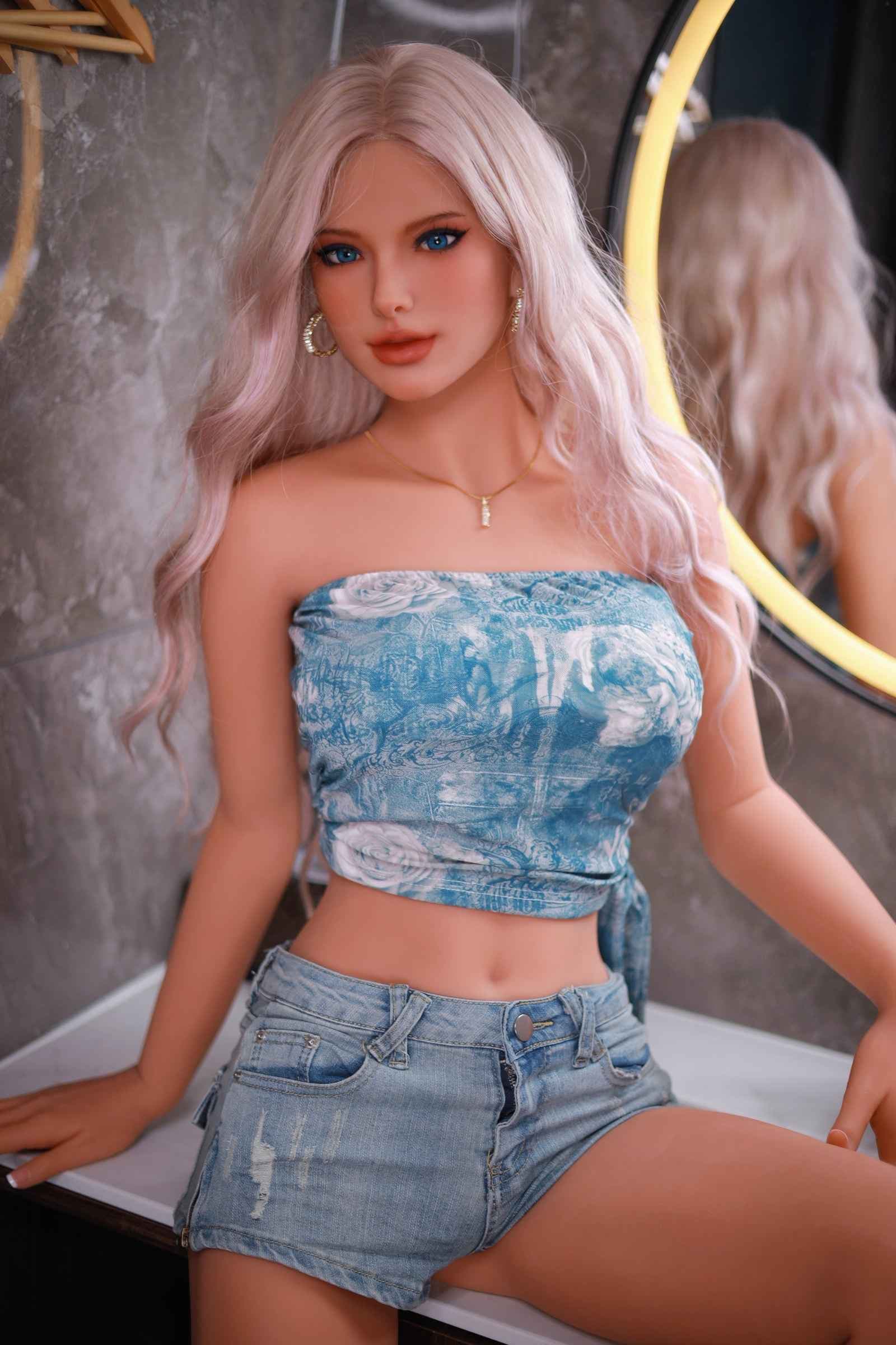Firedoll Michelle - TPE Sexpuppe mit blonden Haaren - 24