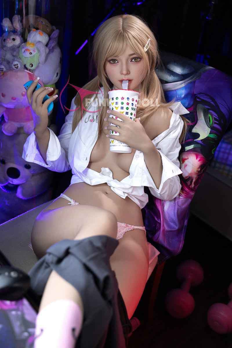 FunWest TPE Doll Murielle - Blonde TPE Sexpuppe mit Anime-Optik - 24