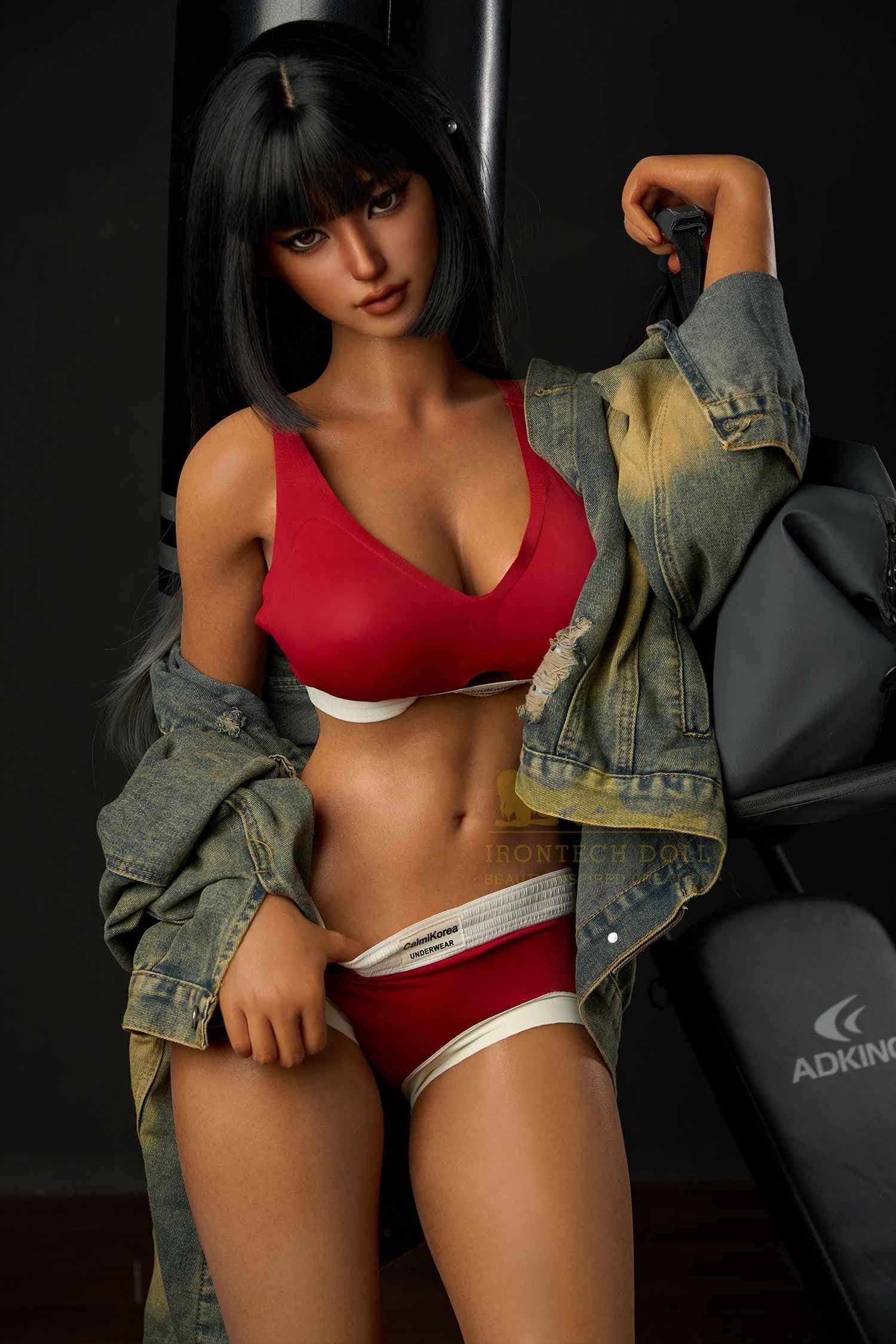 Irontech Doll Tina - 161cm Silikon Sexpuppe B-Cup Real Doll - 24