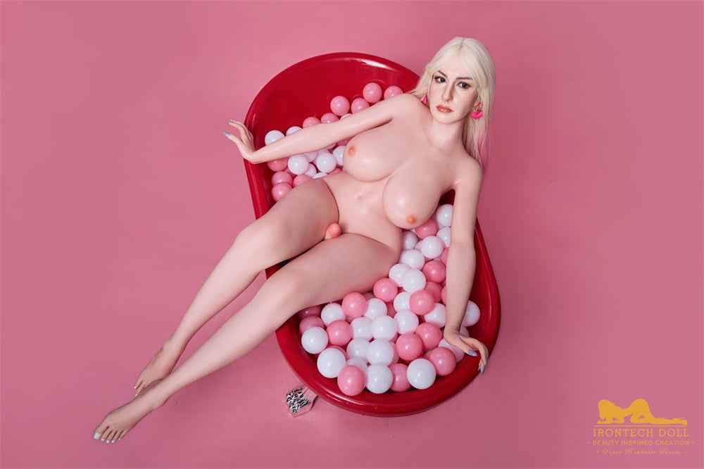 Irontech Doll Trans Sexpuppe Lottie - 162 cm Platin-Silikon Real Doll - 13