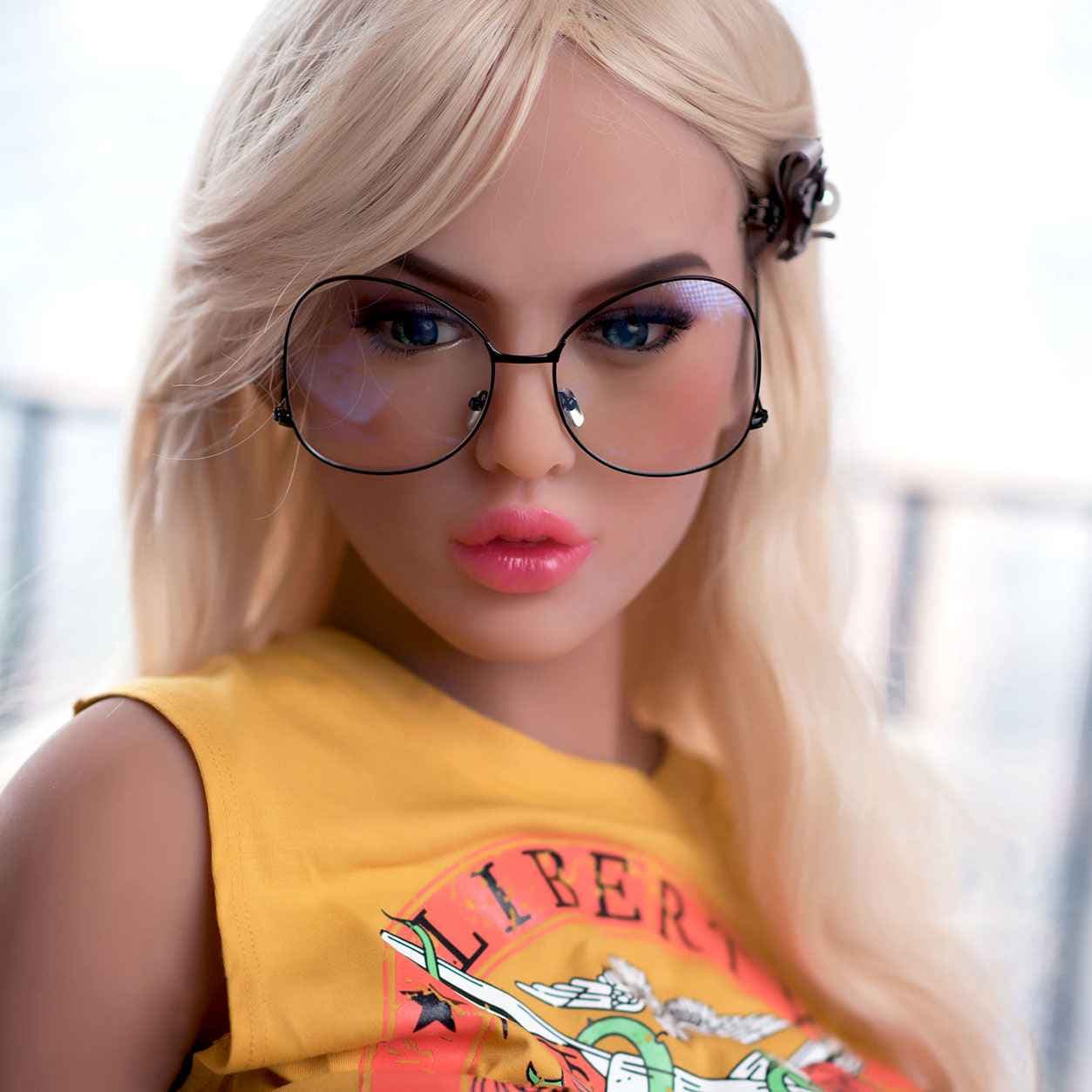 6YE Premium Malaika - TPE Sexpuppe mit blonden Haaren - 11