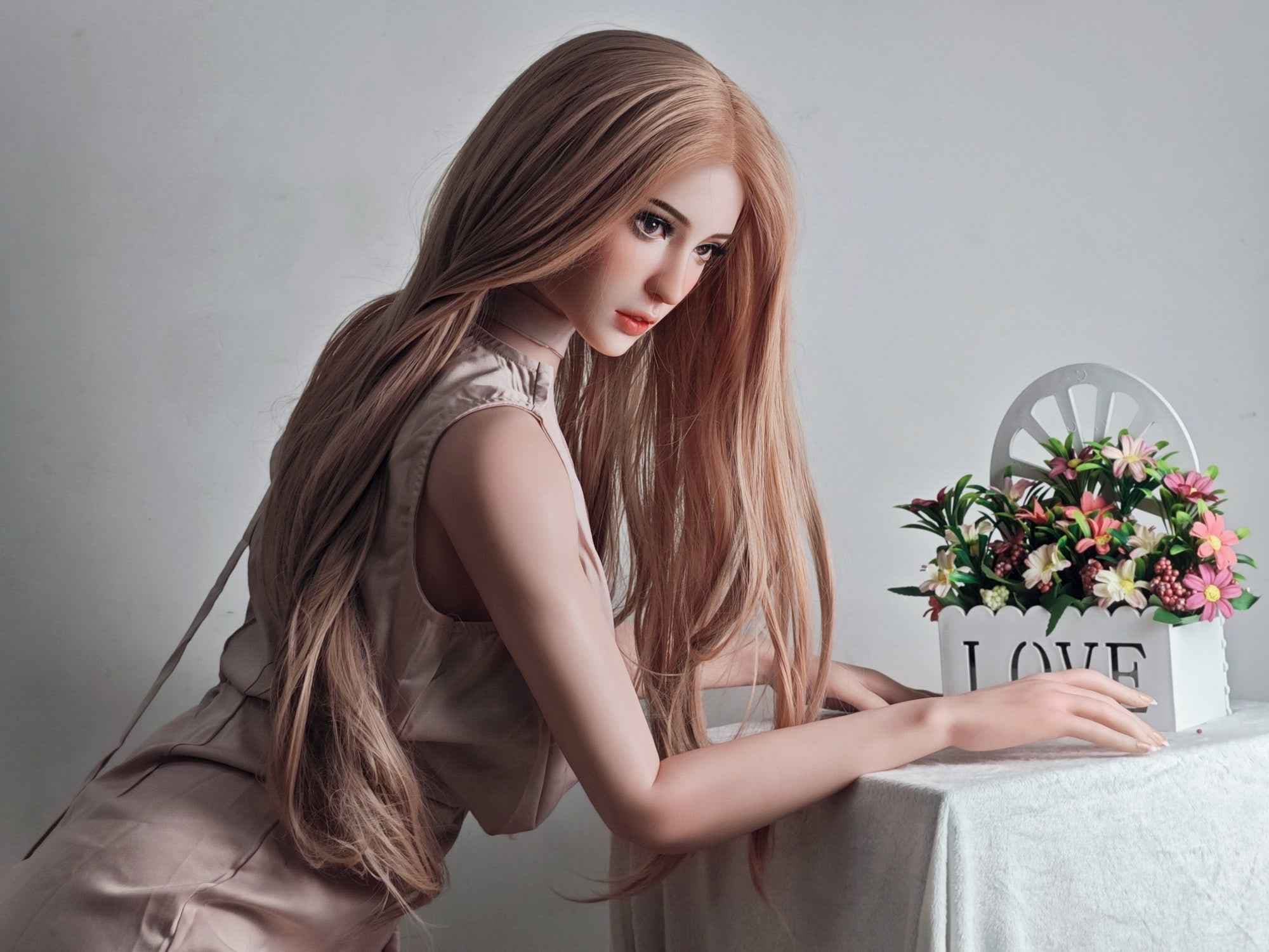 Elsa Babe Anna - Kurvige TPE Sexpuppe mit blonden Haaren - 15