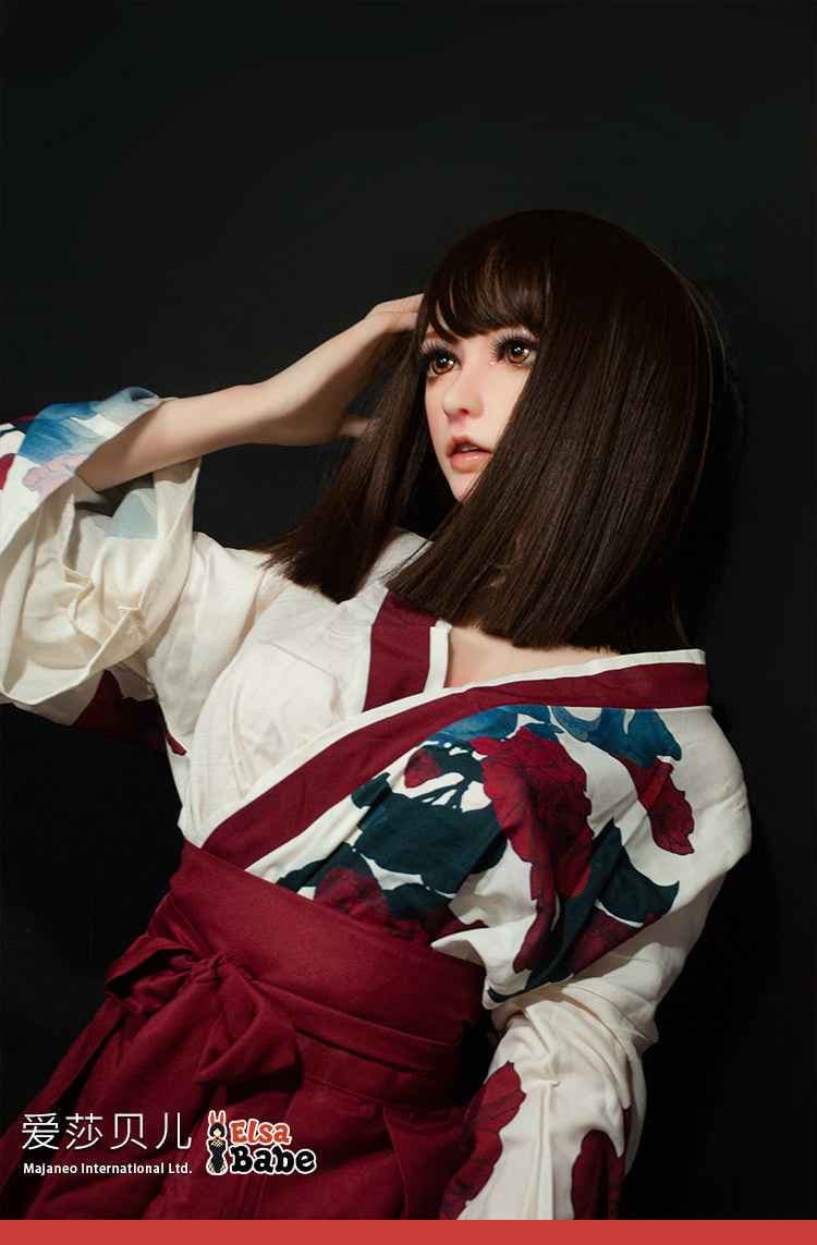 Elsa Babe Fujii Kanon - Asiatische TPE Sexpuppe mit brünetten Haaren - 2