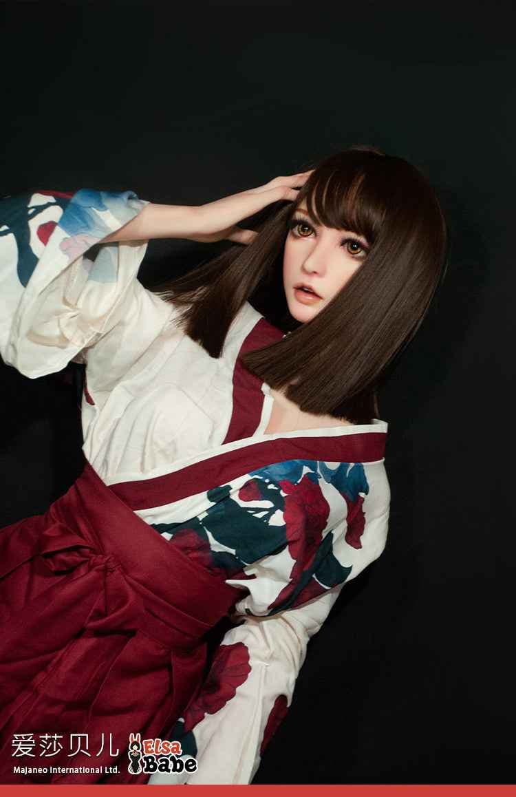 Elsa Babe Fujii Kanon - Asiatische TPE Sexpuppe mit brünetten Haaren - 9