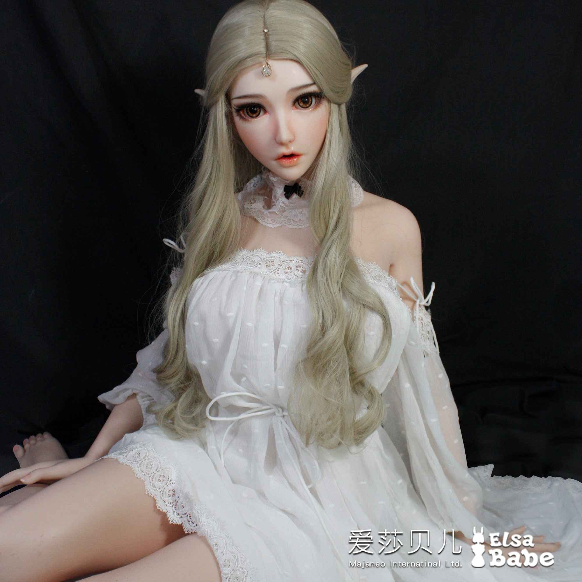Elsa Babe Ria - Fantasy Elf TPE Sexpuppe mit Elfenohren - 5