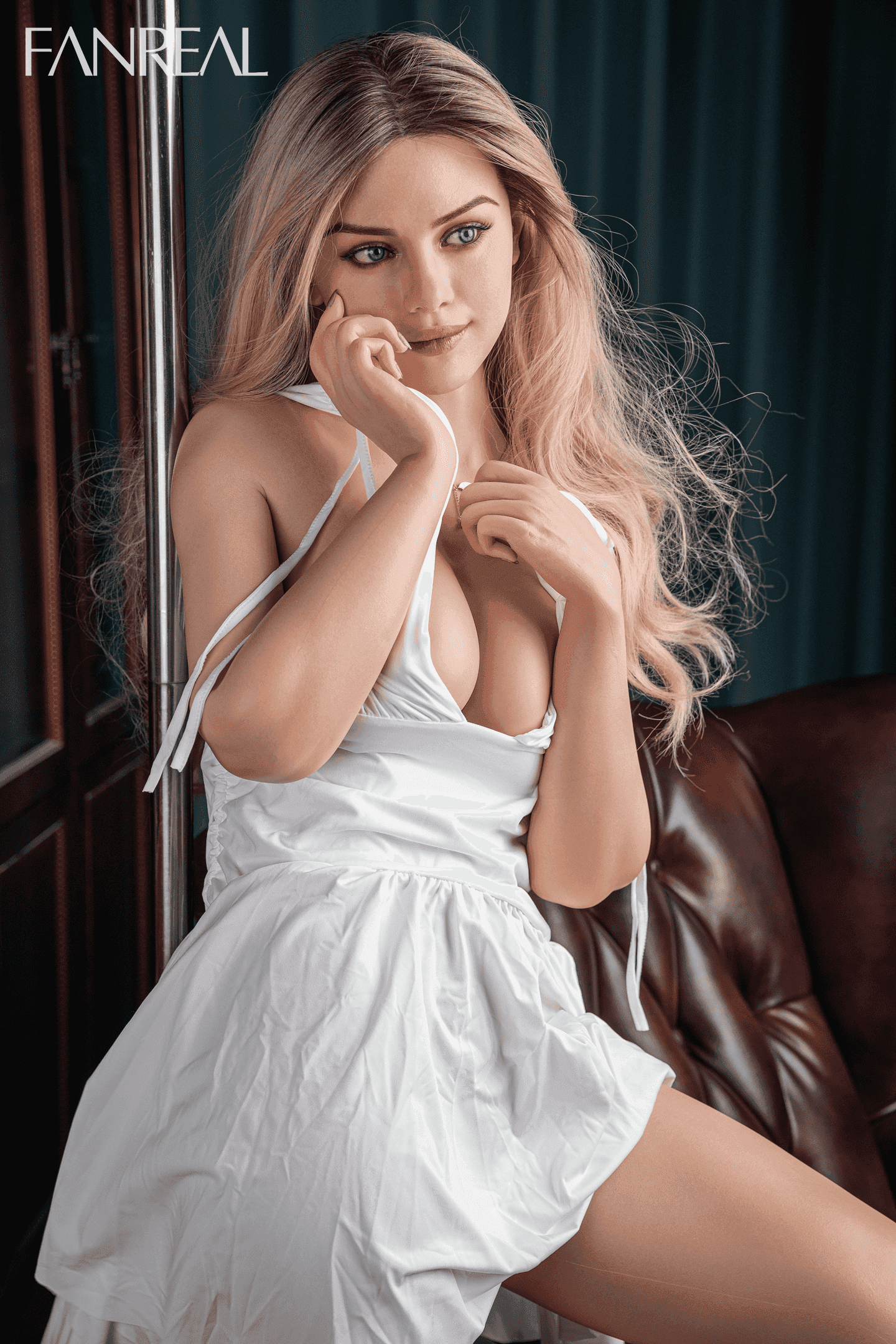 Fanreal Yume - Silikon Sexpuppe mit blonden Haaren - 3