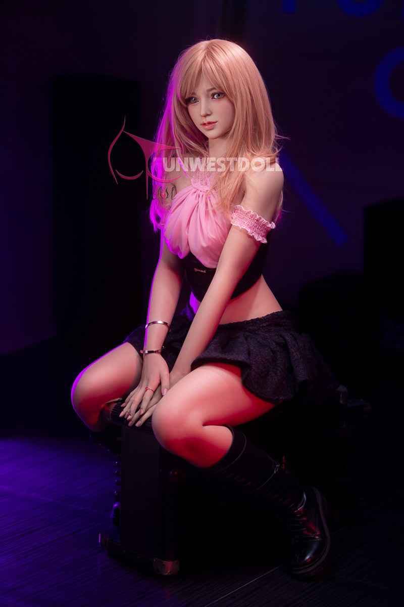 FunWest Doll Amina - TPE Anime Sexpuppe mit rosa Haaren - 11