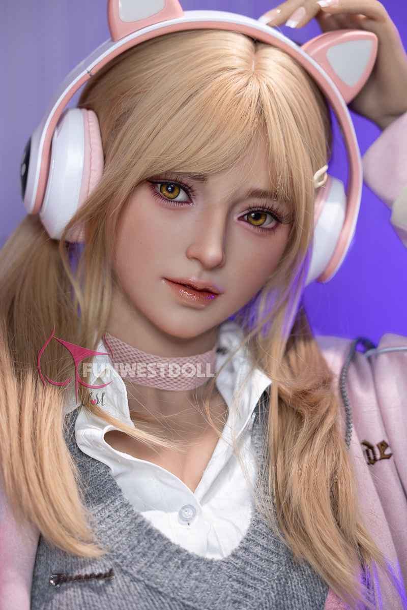 FunWest TPE Doll Murielle - Blonde TPE Sexpuppe mit Anime-Optik - 2
