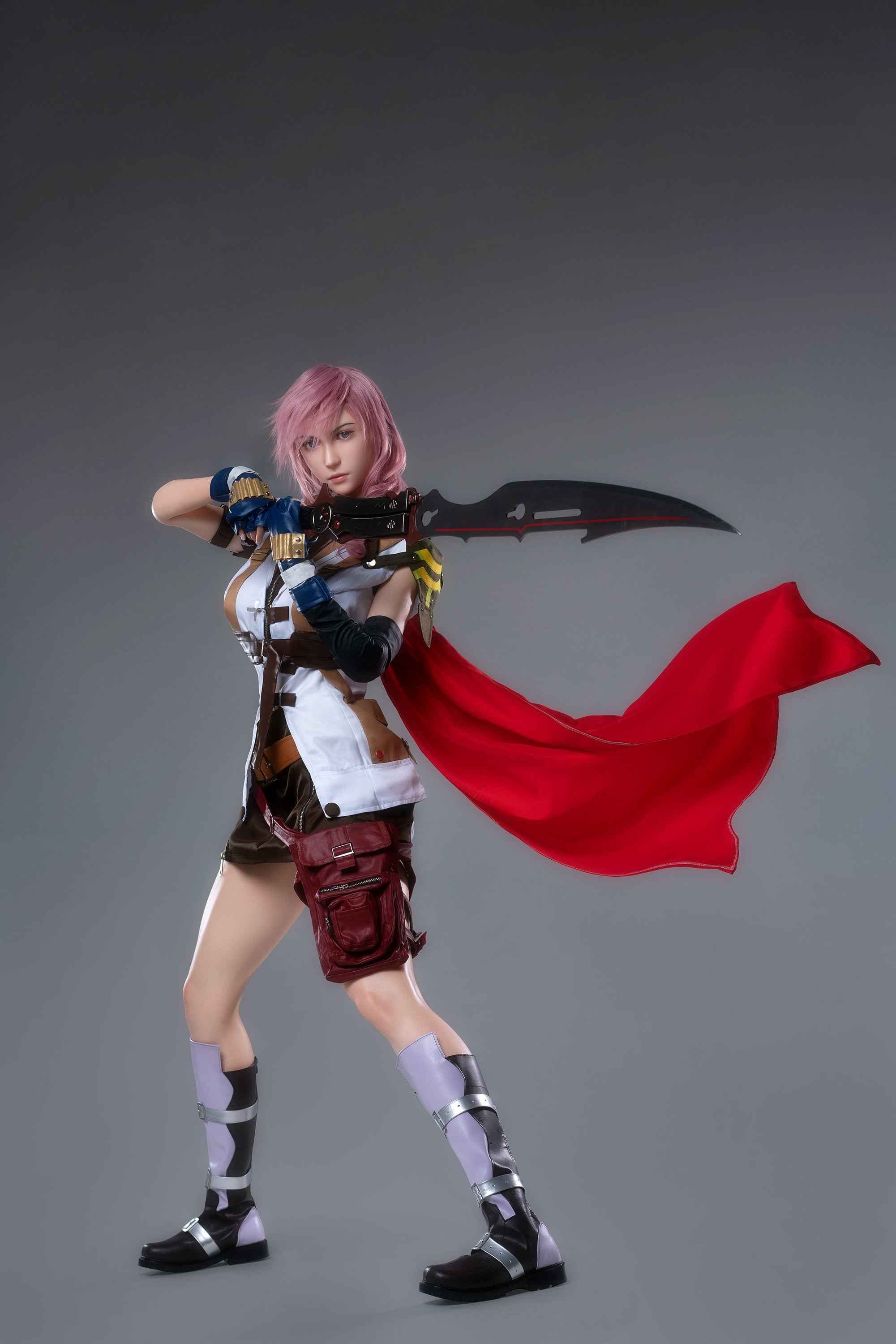 Gamelady Lightning Final Fantasy Anime Sexpuppe - 4