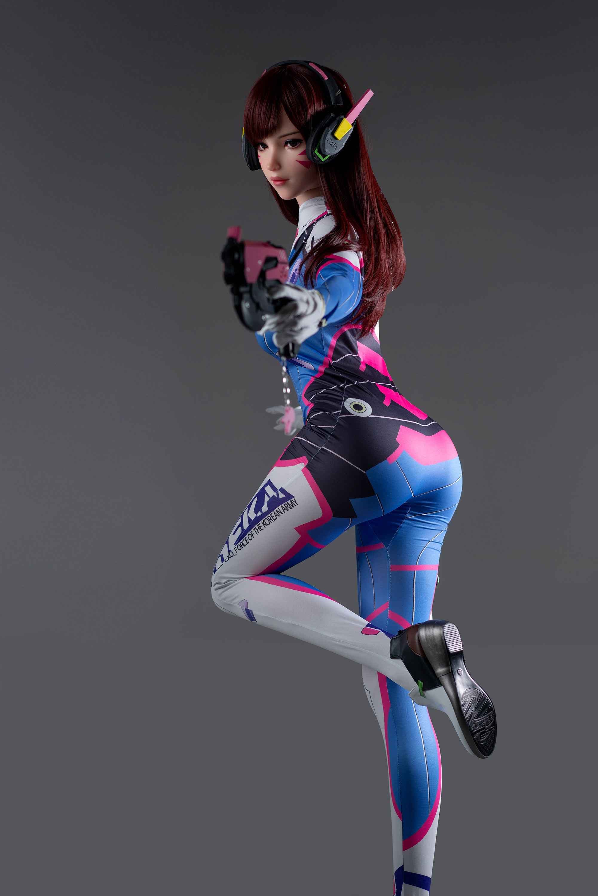 Gamelady D.Va - Anime Sexpuppe mit Gaming-Design - 3