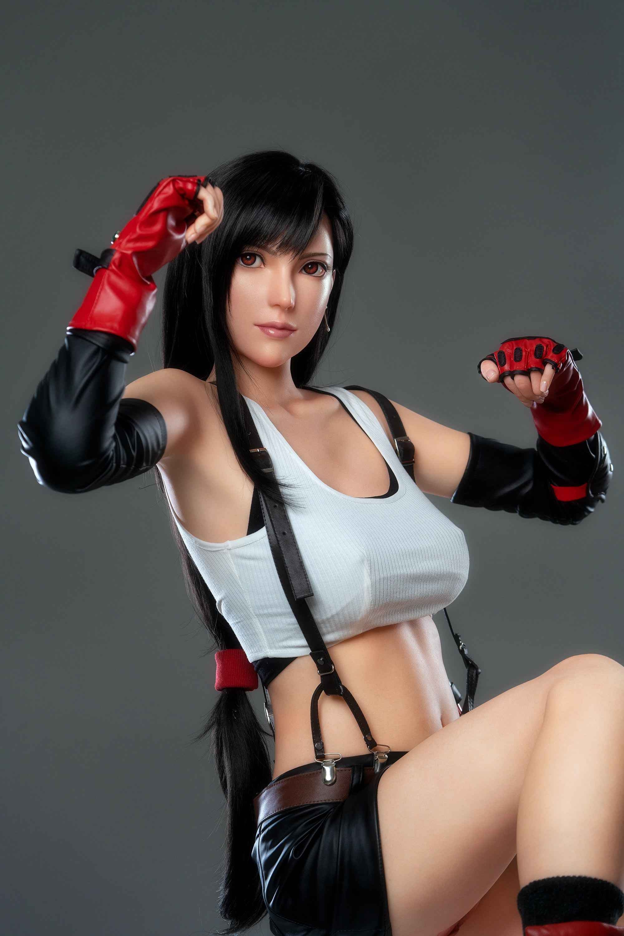 Gamelady Tifa - Asiatische Sexpuppe mit athletischem Körper - 5