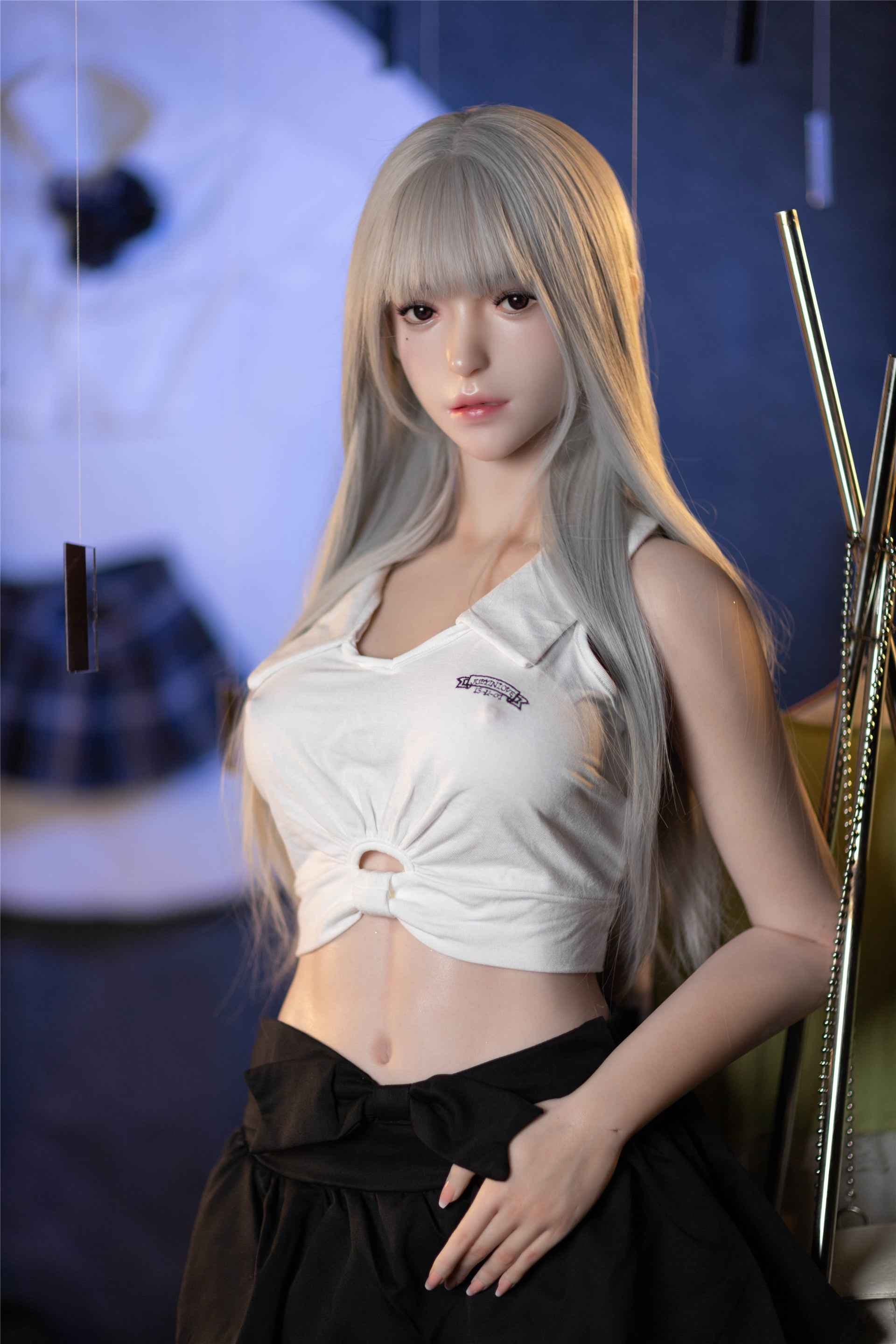 Golden Doll Natacha - Premium Sexpuppe mit platinblonden Haaren - 4