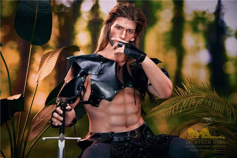 Irontech Doll Andreas - männliche Sexpuppe mit athletischem Körperbau - 14