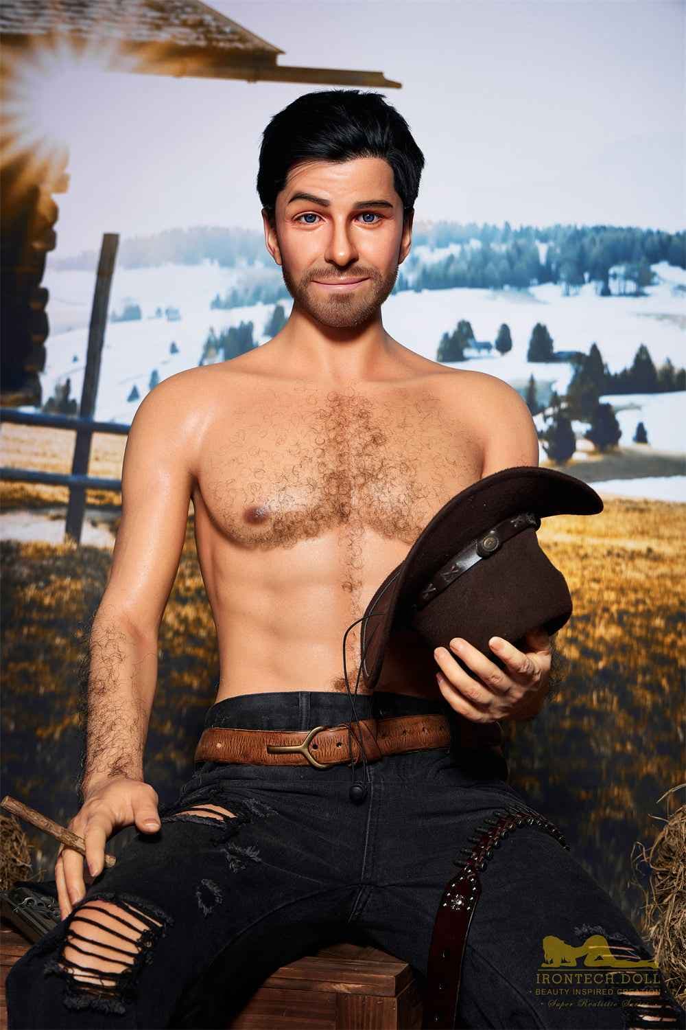 Irontech Doll Aron - Männliche Sexpuppe mit athletischem Körperbau - 16