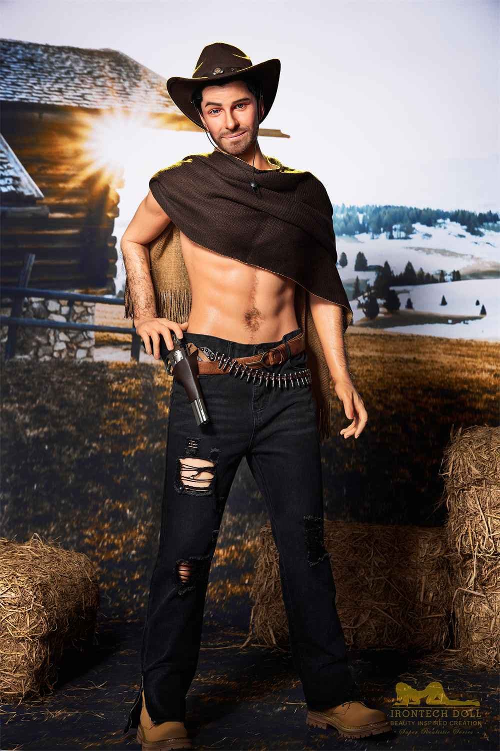 Irontech Doll Aron - Männliche Sexpuppe mit athletischem Körperbau - 6