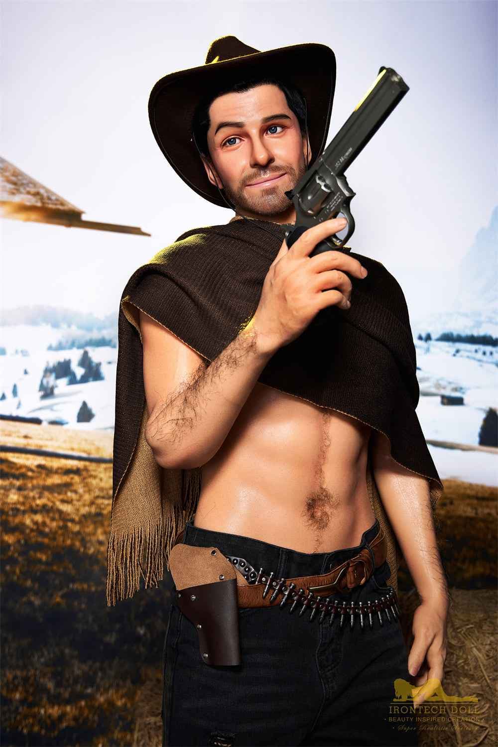 Irontech Doll Aron - Männliche Sexpuppe mit athletischem Körperbau - 8