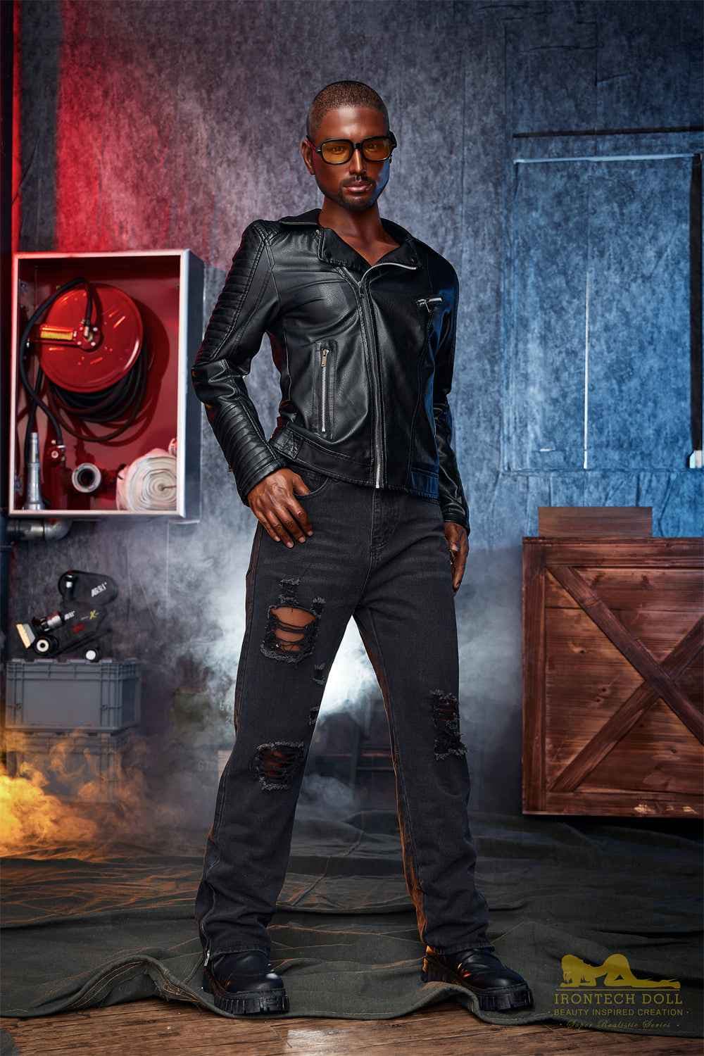 Irontech Doll Bill - Männliche TPE Sexpuppe mit athletischem Körper - 3