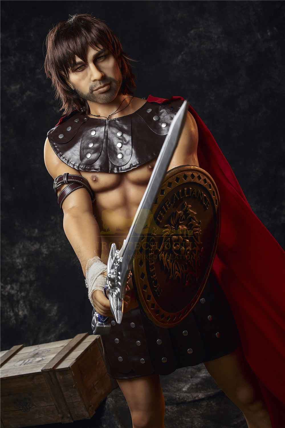 Irontech Doll Cassius - Männliche TPE Sexpuppe mit athletischem Körperbau - 2