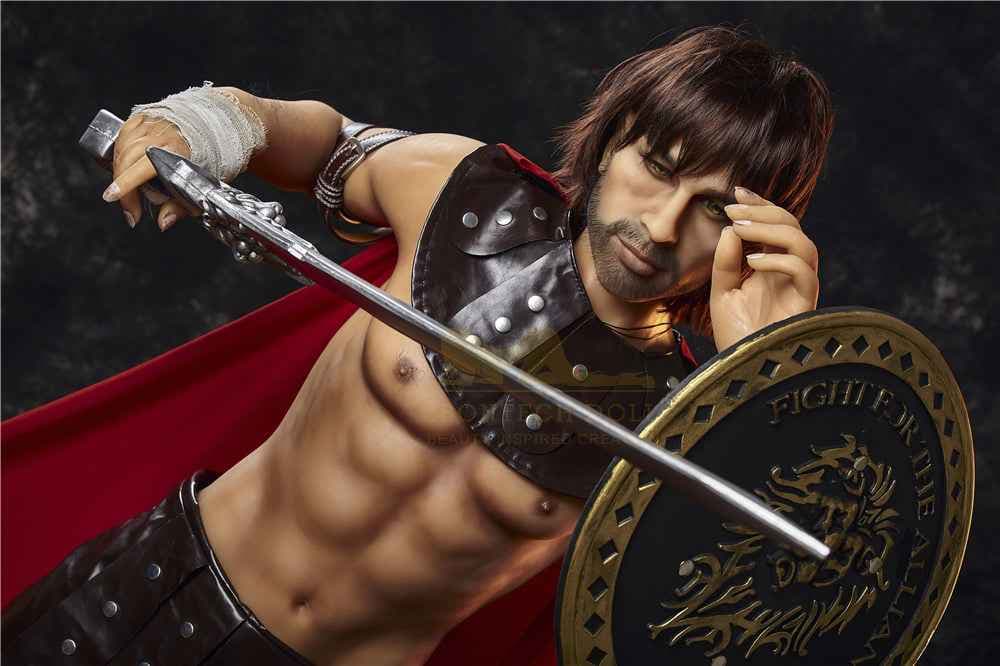 Irontech Doll Cassius - Männliche TPE Sexpuppe mit athletischem Körperbau - 4