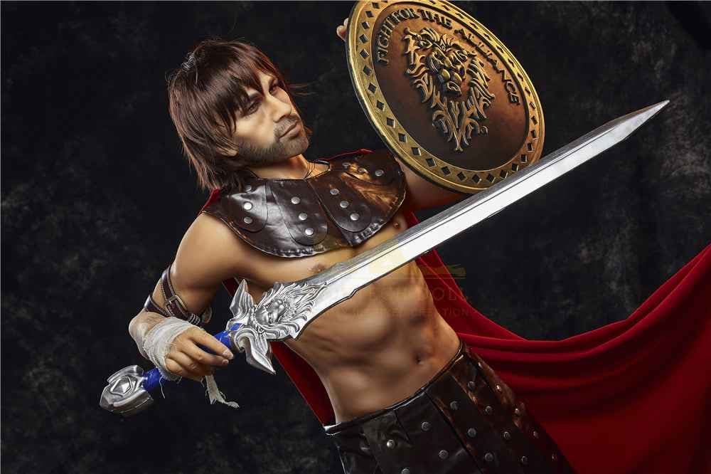 Irontech Doll Cassius - Männliche TPE Sexpuppe mit athletischem Körperbau - 6