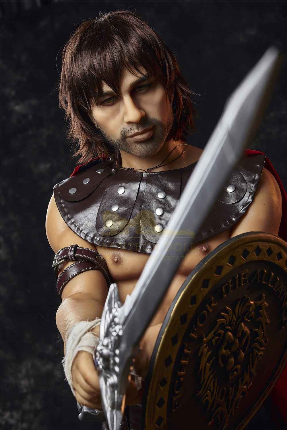 Irontech Doll Cassius - Männliche TPE Sexpuppe mit athletischem Körperbau - 8