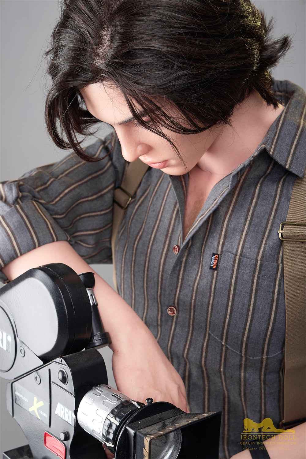 Irontech Doll Felix - Männliche Silikon Sexpuppe mit realistischen Zügen - 2