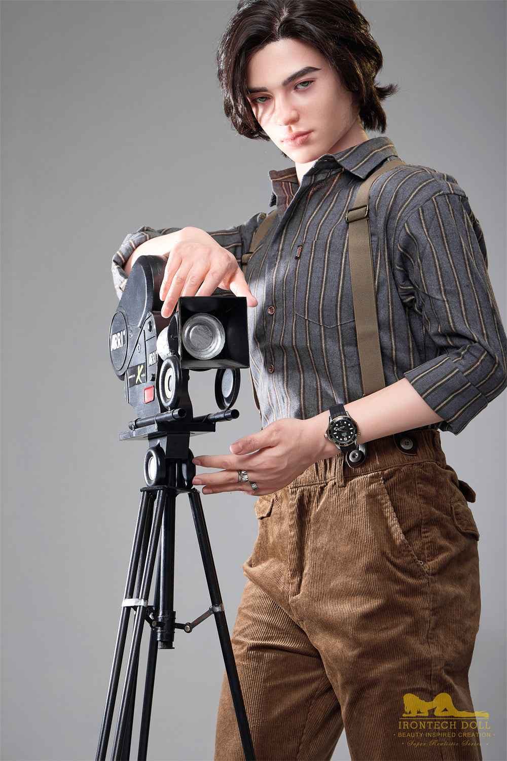 Irontech Doll Felix - Männliche Silikon Sexpuppe mit realistischen Zügen - 6