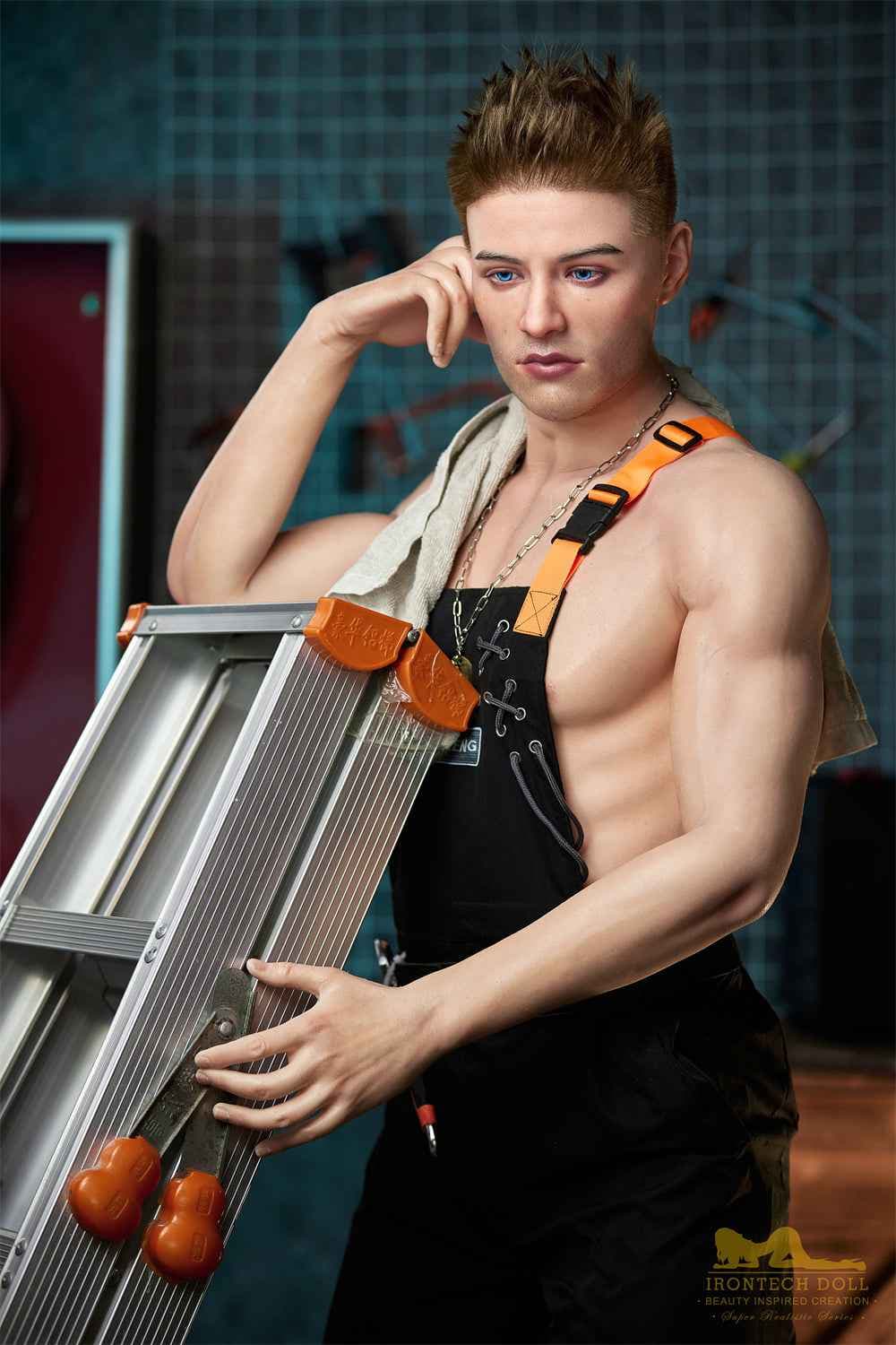 Irontech Doll Maik - Poupée sexuelle masculine au physique d'athlète - 10