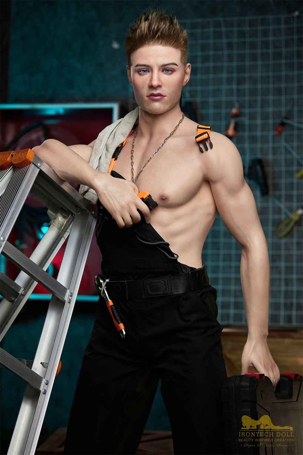 Irontech Doll Maik - Poupée sexuelle masculine au physique d'athlète - 14