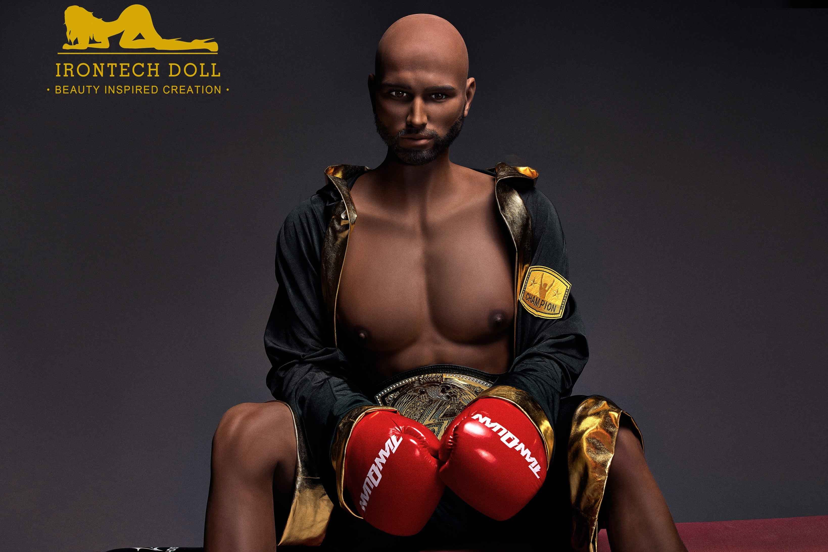 Irontech Doll Marcus - Männliche Silikon Sexpuppe athletisch - 11