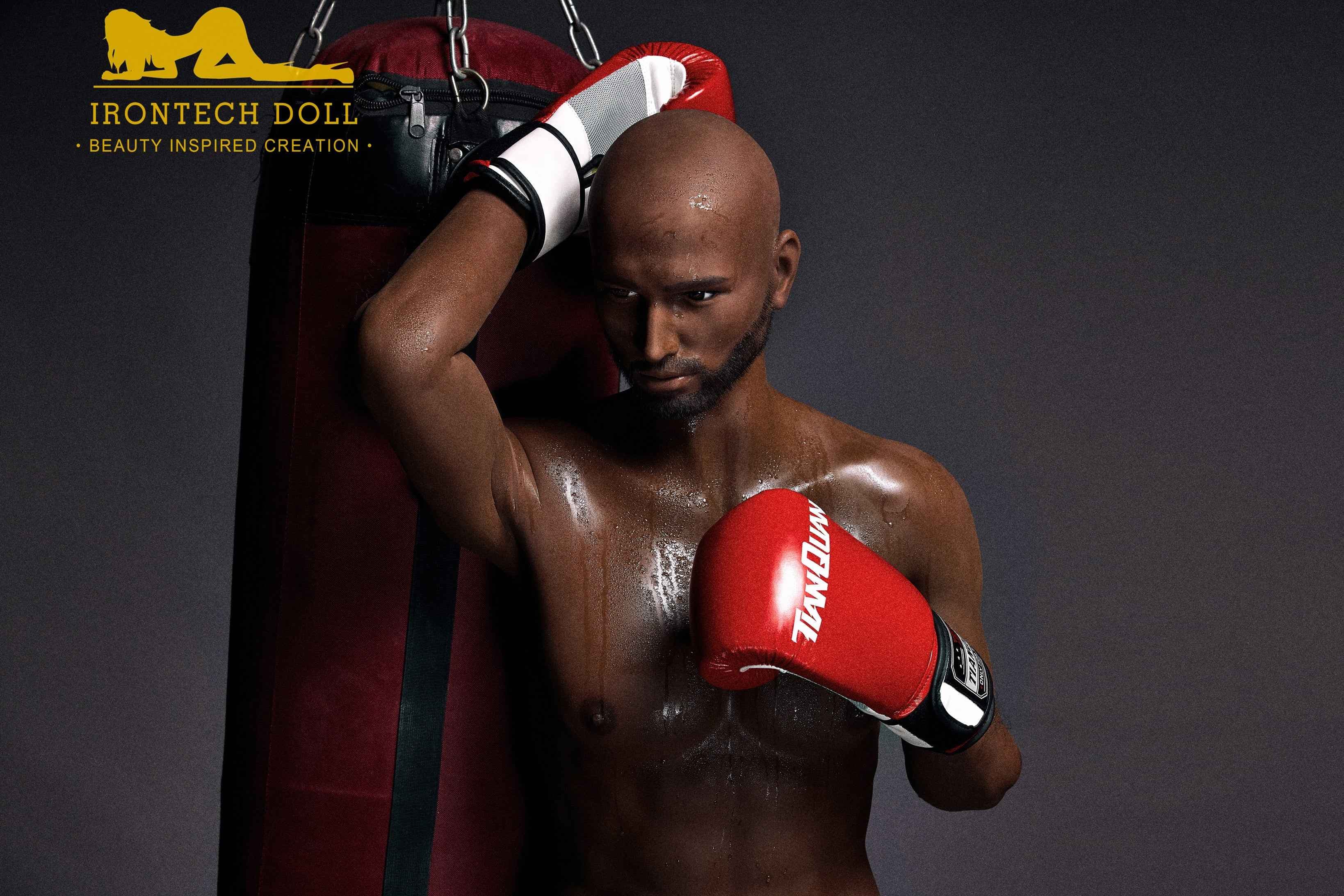 Irontech Doll Marcus - Männliche Silikon Sexpuppe athletisch - 13