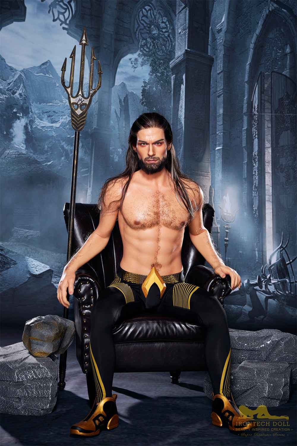 Irontech Doll Thomas - Männliche TPE Sexpuppe - 12