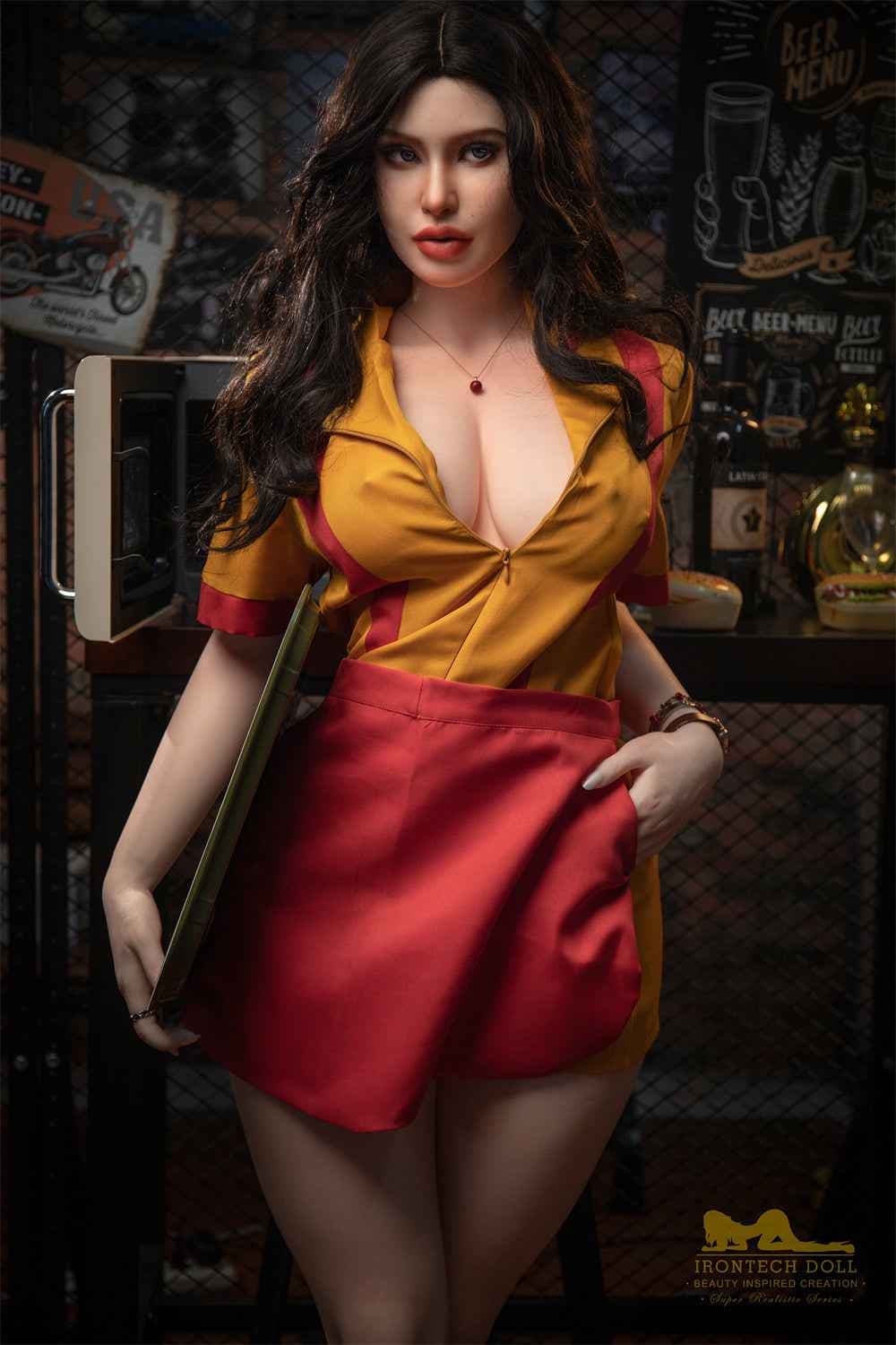 Irontech Doll Silikonpuppe Malou - 164 cm Platin-Silikon Sexpuppe - 5