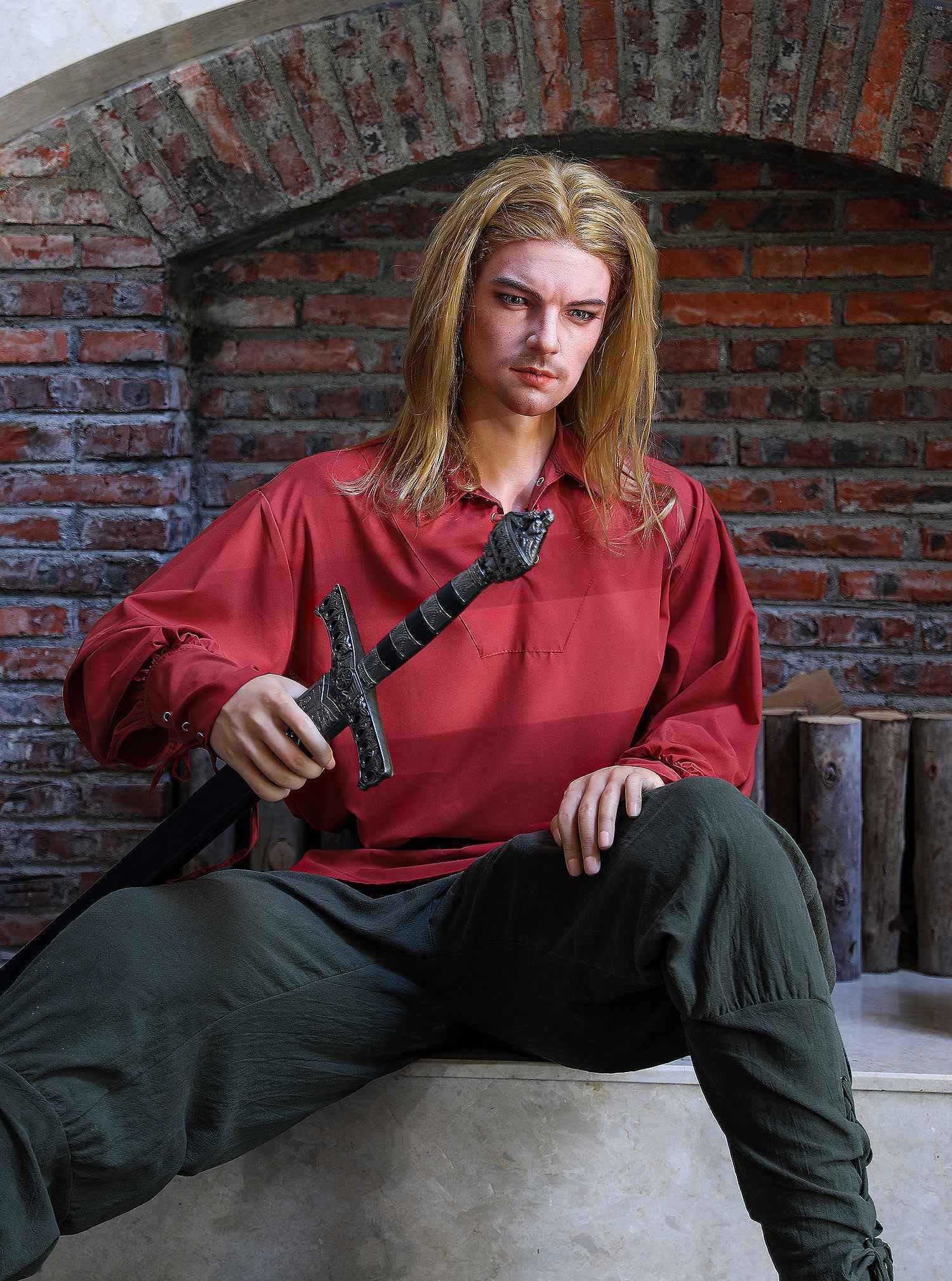 Starpery Kurt - Male TPE Sexpuppe mit blonden Haaren - 8