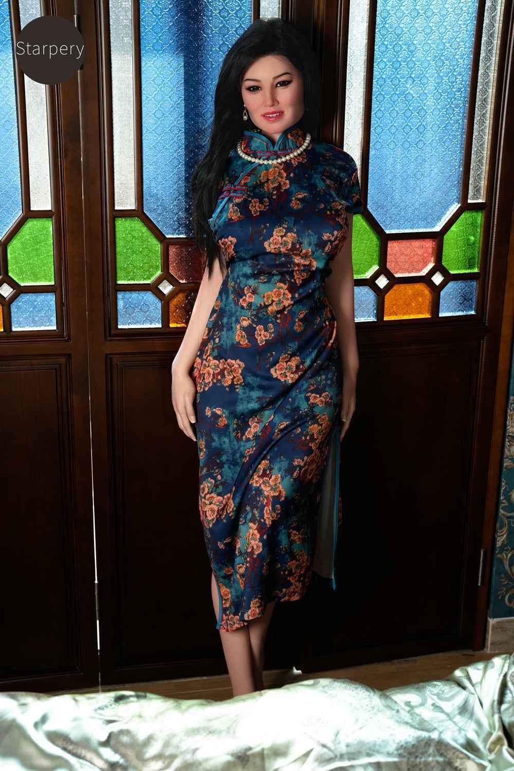 Starpery Lucy - Kurvige TPE Sexpuppe mit asiatischen Zügen - 23