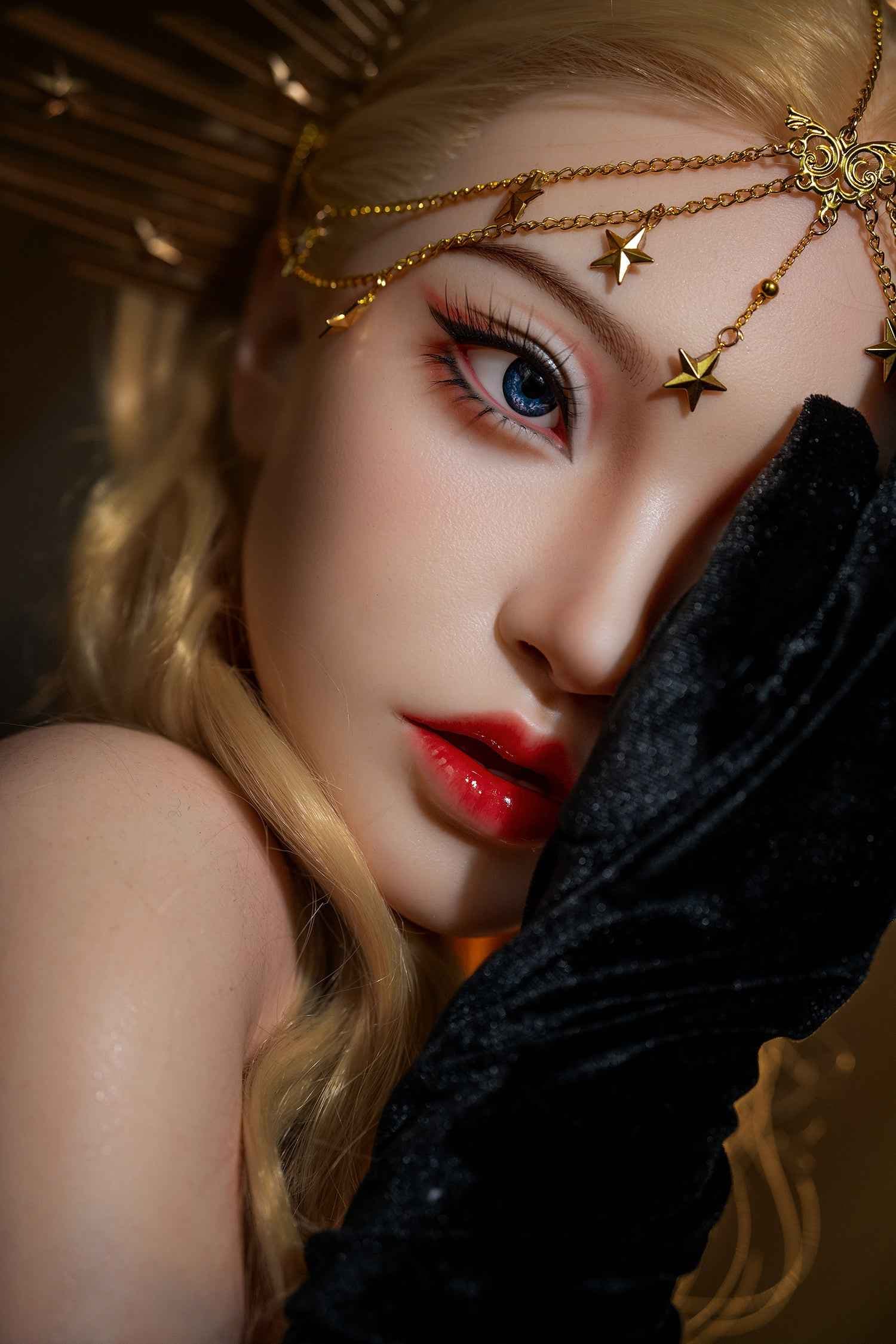 SY Doll Clelia - Fantasy Silikon Sexpuppe mit Kopfschmuck - 6