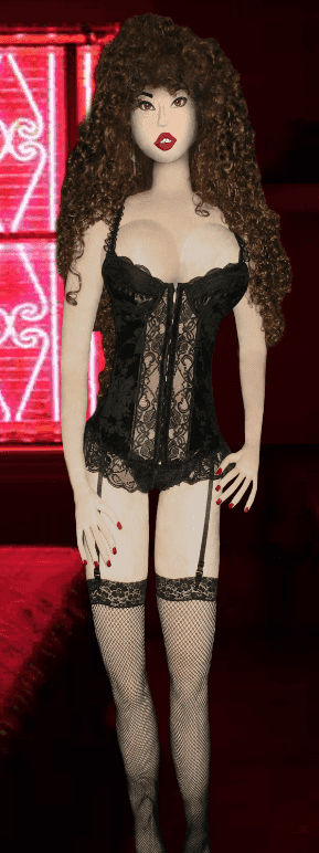 Teddy Babes Mona - Kurvige Premium Sexpuppe mit braunen Locken - 4