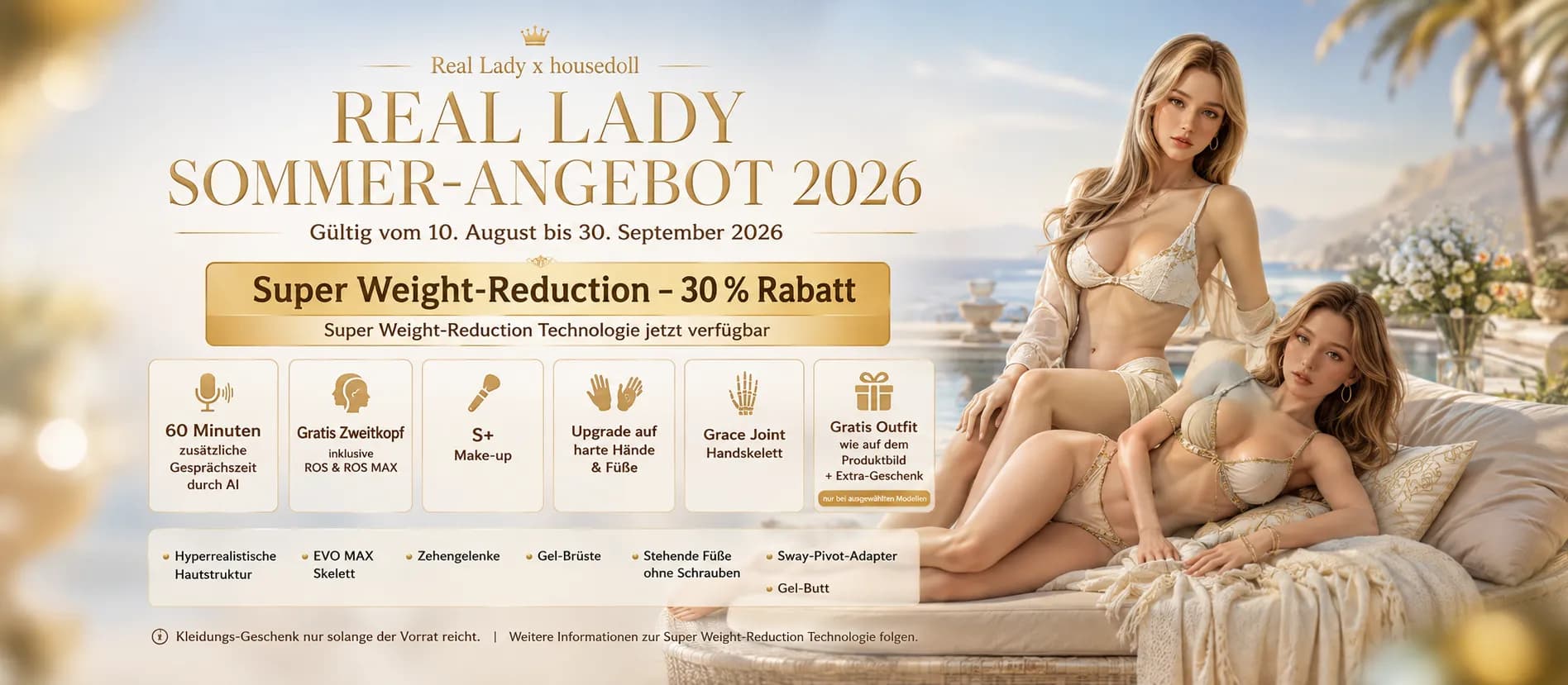 Real Lady Sommer-Angebot 2026 bis 30 Sep