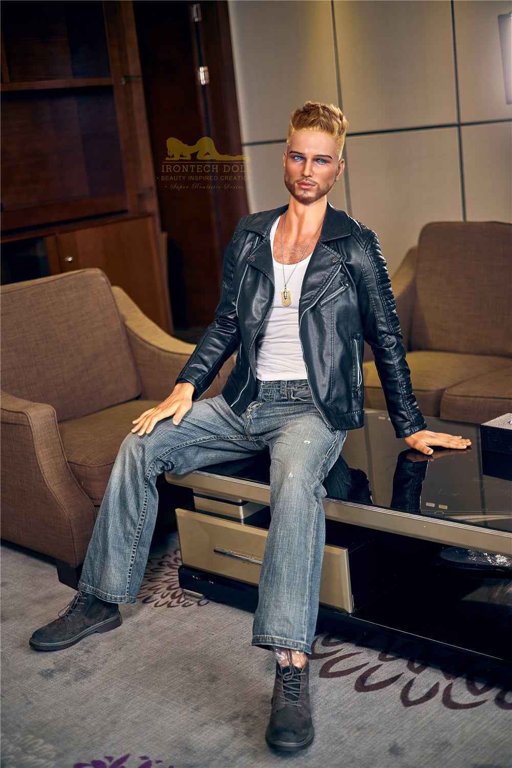 Irontech Doll männliche Sex Doll Henrik Konfiguriert Irontech Doll kaufen Sexroboter KI