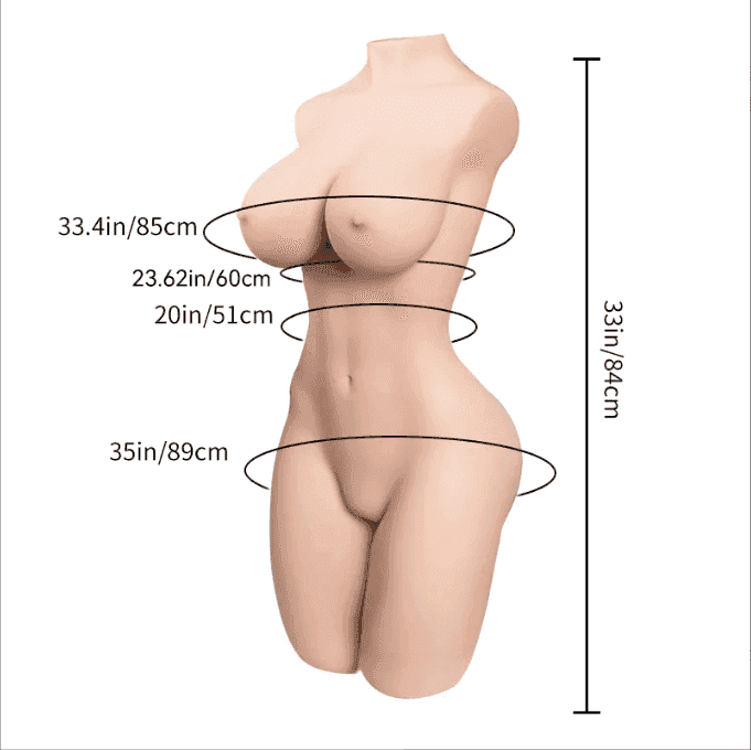 Tantaly Sex Torso Aurora black Konfiguriert Tantaly kaufen Sexroboter KI